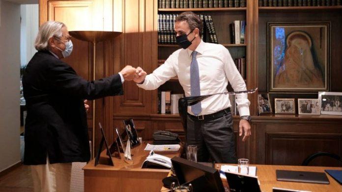 Συνάντηση του πρωθυπουργού με τον νέο πρόεδρο του Εθνικού Συμβουλίου Έρευνας Τεχνολογίας και Καινοτομίας Συνάντηση του πρωθυπουργού με τον νέο πρόεδρο του Εθνικού Συμβουλίου Έρευνας Τεχνολογίας και Καινοτομίας