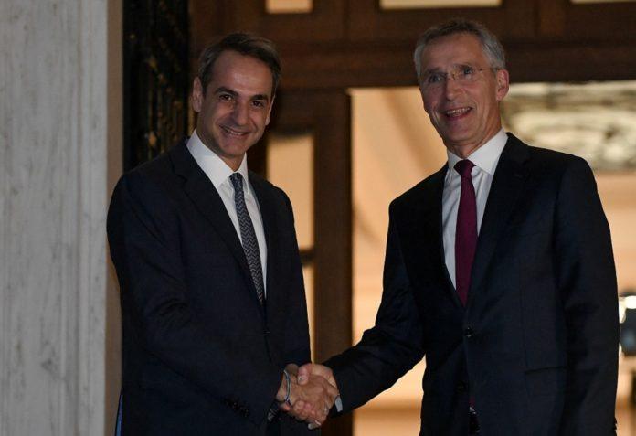 Στην Αθήνα ο γγ του ΝΑΤΟ Γενς Στόλτενμπεργκ. Συναντήσεις με Κυρ. Μητσοτάκη και Ν. Δένδια Στην Αθήνα ο γγ του ΝΑΤΟ Γενς Στόλτενμπεργκ. Συναντήσεις με Κυρ. Μητσοτάκη και Ν. Δένδια