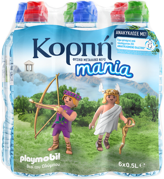 Το Κορπή® Mania με ανανεωμένη & καινοτόμα συσκευασία από ανακυκλωμένο πλαστικό (rPET) στην ελληνική αγορά Το Κορπή® Mania με ανανεωμένη & καινοτόμα συσκευασία από ανακυκλωμένο πλαστικό (rPET) στην ελληνική αγορά