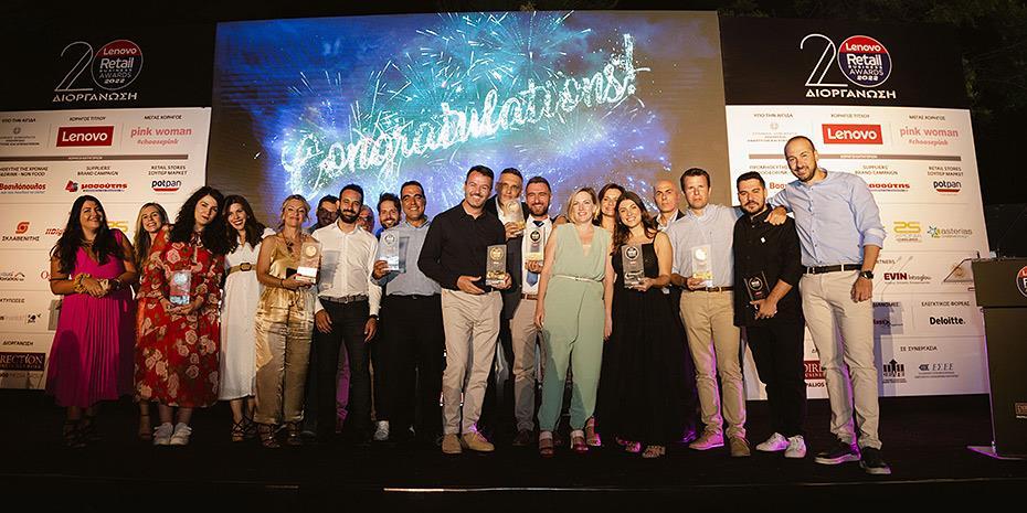 Η Πλαίσιο Computers έλαμψε στα “Retail Business Awards 2022” με 10άδα βραβείων και το σημαντικότερο του θεσμού