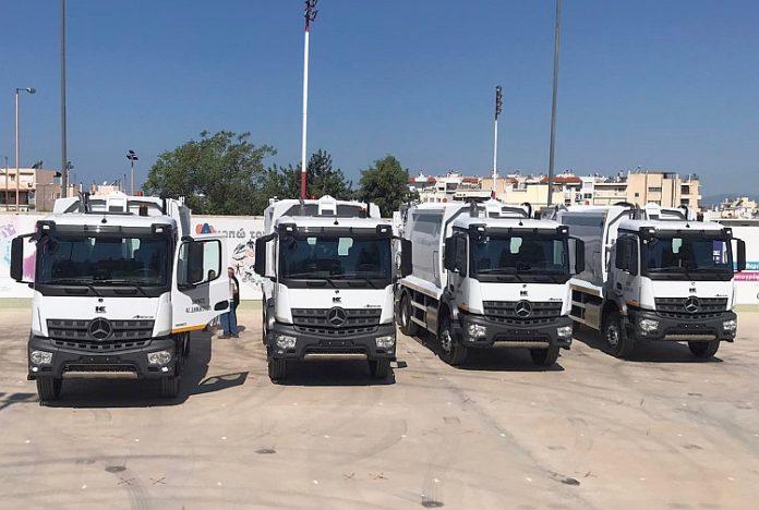 Δήμος Ιλίου: Με τέσσερα νέα απορριμματοφόρα και 1.277 καφέ κάδους Δήμος Ιλίου: Με τέσσερα νέα απορριμματοφόρα και 1.277 καφέ κάδους
