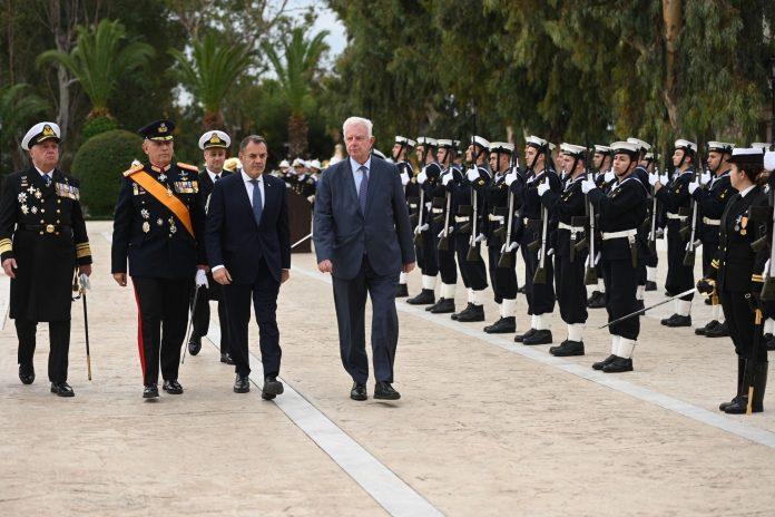 Παρουσία ΥΕΘΑ Νικολάου Παναγιωτόπουλου στον εορτασμό του Προστάτη του Πολεμικού Ναυτικού Aγίου Νικολάου στη ΣΝΔ Παρουσία ΥΕΘΑ Νικολάου Παναγιωτόπουλου στον εορτασμό του Προστάτη του Πολεμικού Ναυτικού Aγίου Νικολάου στη ΣΝΔ
