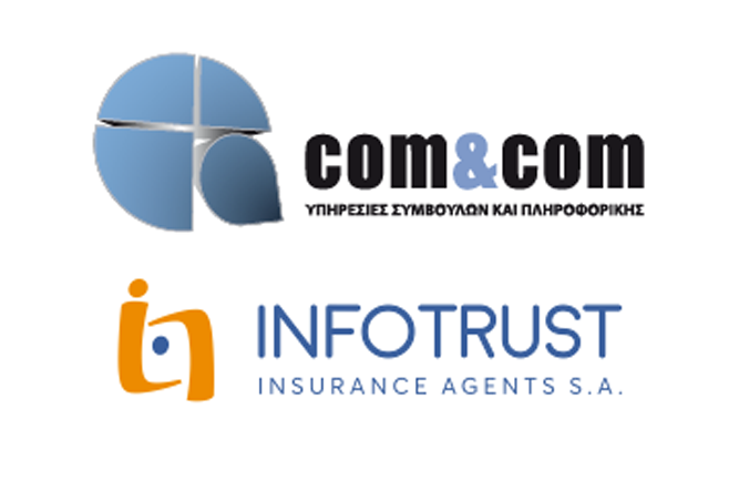 Com&Com: Εξαγόρασε το 70% της Infotrust Α.Ε. Πρακτορεύσεις Ασφαλειών – Στα 2 εκατ. ευρώ η συμφωνία Com&Com: Εξαγόρασε το 70% της Infotrust Α.Ε. Πρακτορεύσεις Ασφαλειών – Στα 2 εκατ. ευρώ η συμφωνία
