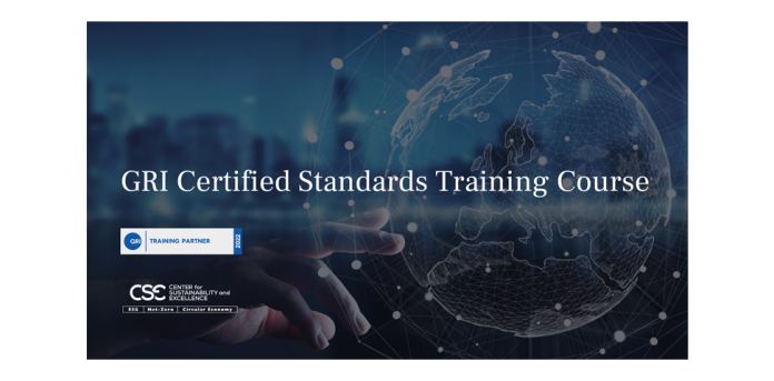 Πιστοποιημένο Εκπαιδευτικό Πρόγραμμα New GRI Universal Standards για την Έκδοση Εκθέσεων Βιώσιμης Ανάπτυξης (ESG) Πιστοποιημένο Εκπαιδευτικό Πρόγραμμα New GRI Universal Standards για την Έκδοση Εκθέσεων Βιώσιμης Ανάπτυξης (ESG)