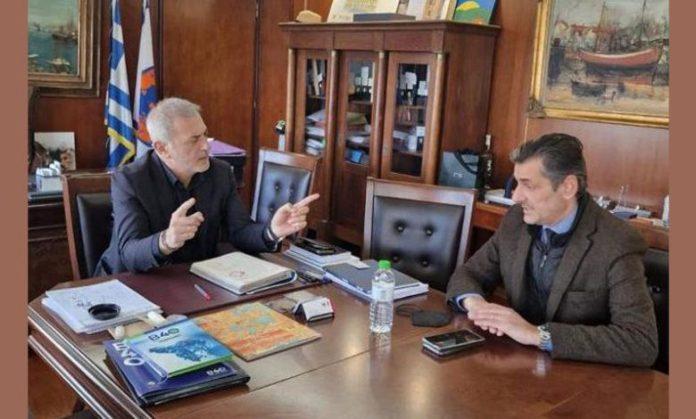 Συνάντηση Δημάρχου Πειραιά με τον νέο Ειδικό Γραμματέα της Αποκεντρωμένης Διοίκησης Αττικής Συνάντηση Δημάρχου Πειραιά με τον νέο Ειδικό Γραμματέα της Αποκεντρωμένης Διοίκησης Αττικής