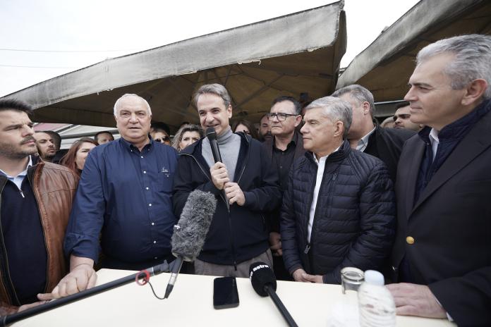 Κυρ. Μητσοτάκης: Στη διάρκεια της τετραετίας δώσαμε μεγάλη έμφαση στη στήριξη των αγροτών Κυρ. Μητσοτάκης: Στη διάρκεια της τετραετίας δώσαμε μεγάλη έμφαση στη στήριξη των αγροτών