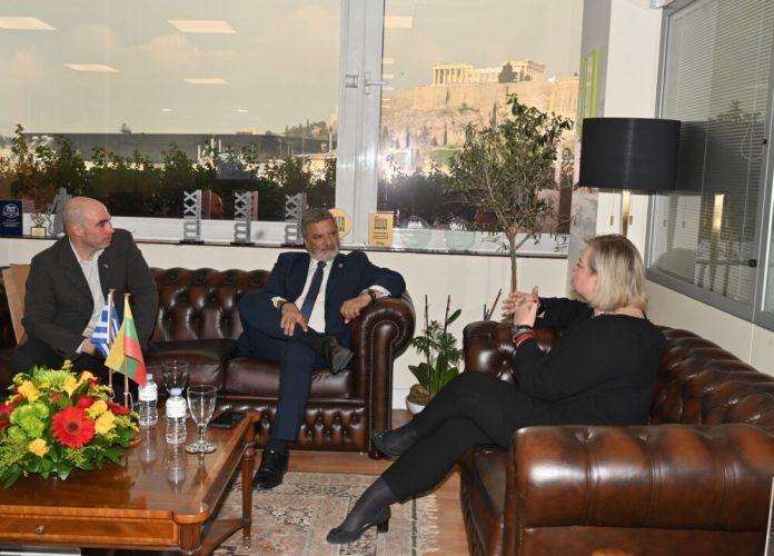 Τουρισμός και επιχειρηματικότητα στο επίκεντρο της συνάντησης Πατούλη με τη νέα πρέσβειρα της Λιθουανίας Τουρισμός και επιχειρηματικότητα στο επίκεντρο της συνάντησης Πατούλη με τη νέα πρέσβειρα της Λιθουανίας