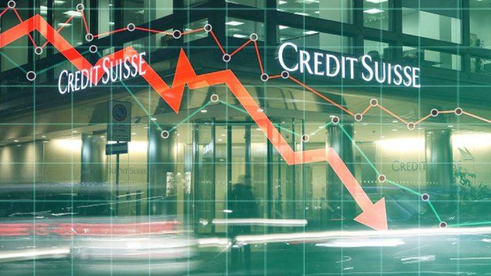 «Βουτιά» 59% στη μετοχή της Credit Suisse «Βουτιά» 59% στη μετοχή της Credit Suisse