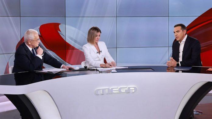 Τσίπρας στο Mega: «Δεν έχω τσακωθεί με την ευθύνη» (video) Τσίπρας στο Mega: «Δεν έχω τσακωθεί με την ευθύνη» (video)