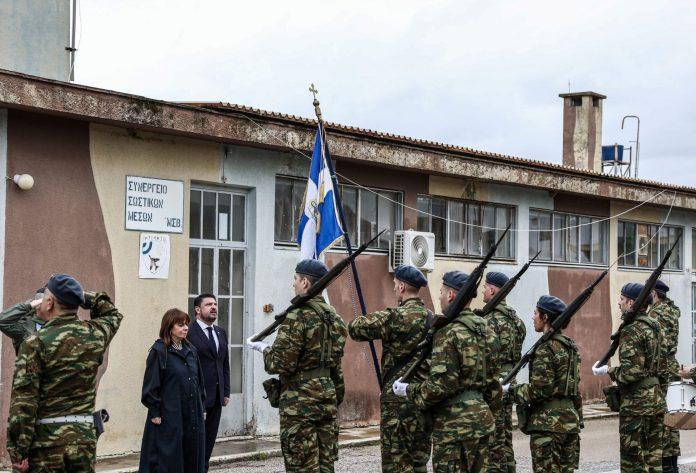 Επίσκεψη της ΠτΔ στην 338 Μοίρα της Πολεμικής Αεροπορίας Επίσκεψη της ΠτΔ στην 338 Μοίρα της Πολεμικής Αεροπορίας
