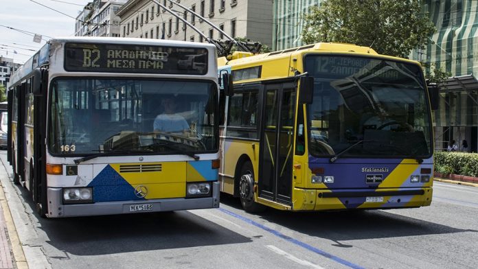 Στάσεις εργασίας σε λεωφορεία και τρόλεϊ την Πρωτομαγιά Στάσεις εργασίας σε λεωφορεία και τρόλεϊ την Πρωτομαγιά