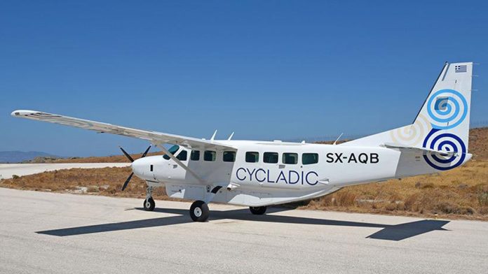 Νέοι προορισμοί και ηλεκτρικά αεροσκάφη στα πλάνα της Cycladic Air Νέοι προορισμοί και ηλεκτρικά αεροσκάφη στα πλάνα της Cycladic Air