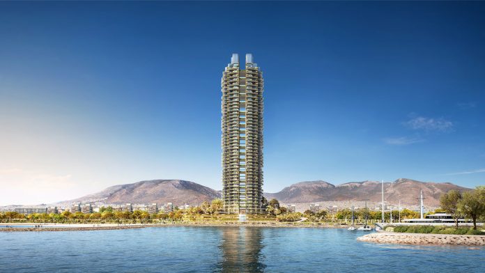 Με γοργούς ρυθμούς «σηκώνεται» ο Riviera Tower στο Ελληνικό (video) Με γοργούς ρυθμούς «σηκώνεται» ο Riviera Tower στο Ελληνικό (video)