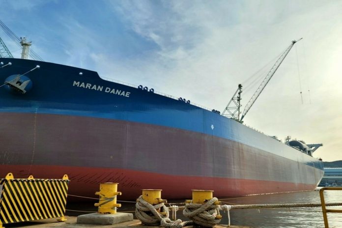 Maran Tankers: Παρέλαβε το τρίτο νεότευκτο VLCC δεξαμενόπλοιο