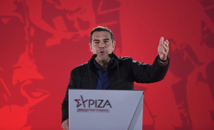 Τσίπρας: «Κύριε Μητσοτάκη, την άλλη Κυριακή εγκαταλείπετε οριστικά το Μέγαρο Μαξίμου» Τσίπρας: «Κύριε Μητσοτάκη, την άλλη Κυριακή εγκαταλείπετε οριστικά το Μέγαρο Μαξίμου»