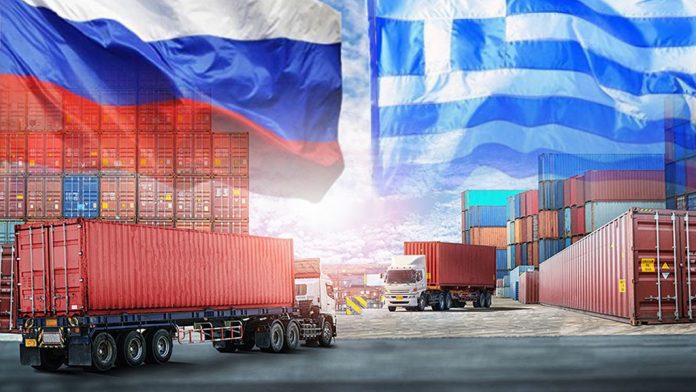 Ελλειμματικό κατά 201,1 εκατ. ευρώ ήταν το Μάρτιο το εμπορικό ισοζύγιο Ελλάδας- Ρωσίας