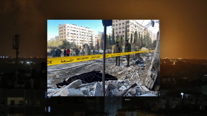 5 τραυματίες από τις αεροπορικές επιδρομές του Ισραήλ στα περίχωρα της Δαμασκού 5 τραυματίες από τις αεροπορικές επιδρομές του Ισραήλ στα περίχωρα της Δαμασκού