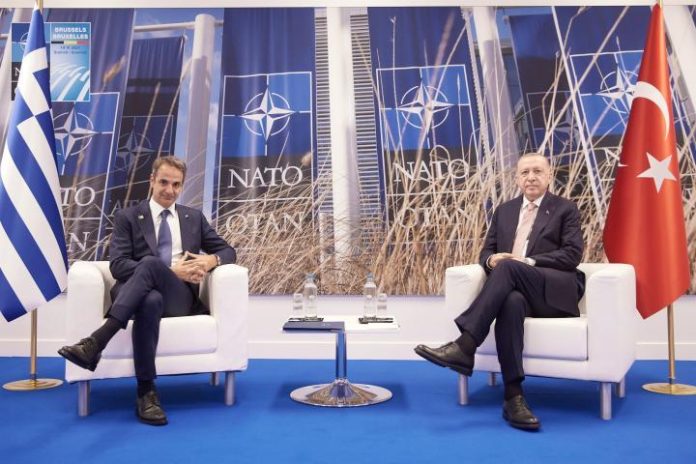 Σήμερα η συνάντηση Μητσοτάκη – Ερντογάν, στο περιθώριο της Συνόδου του ΝΑΤΟ Σήμερα η συνάντηση Μητσοτάκη – Ερντογάν, στο περιθώριο της Συνόδου του ΝΑΤΟ