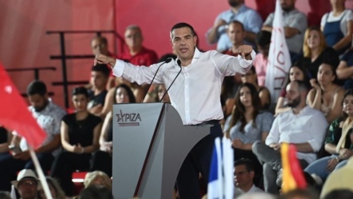 Τσίπρας: «Η μόνη επιλογή που αποτρέπει τον σχεδιασμό Μητσοτάκη είναι η αποφασιστική ενίσχυση του ΣΥΡΙΖΑ» Τσίπρας: «Η μόνη επιλογή που αποτρέπει τον σχεδιασμό Μητσοτάκη είναι η αποφασιστική ενίσχυση του ΣΥΡΙΖΑ»