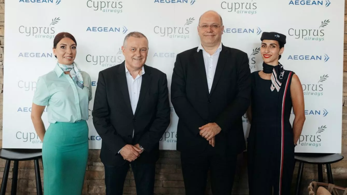 Συνεργασία AEGEAN και Cyprus Airways για πτήσεις κοινού κωδικού Συνεργασία AEGEAN και Cyprus Airways για πτήσεις κοινού κωδικού