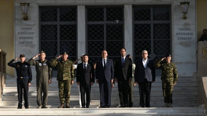 Μεσίστια η σημαία σήμερα στο Πεντάγωνο για τους δύο αξιωματικούς της Πολεμικής Αεροπορίας Μεσίστια η σημαία σήμερα στο Πεντάγωνο για τους δύο αξιωματικούς της Πολεμικής Αεροπορίας