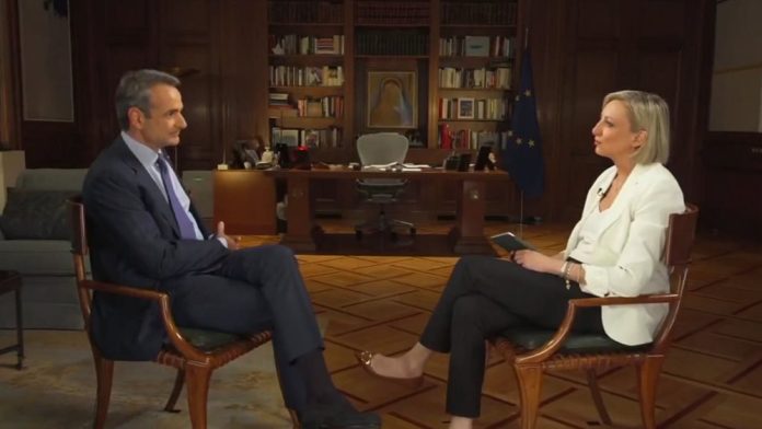 Μητσοτάκης στο Bloomberg: «Έρχεται νέα πρόωρη αποπληρωμή χρέους» Μητσοτάκης στο Bloomberg: «Έρχεται νέα πρόωρη αποπληρωμή χρέους»