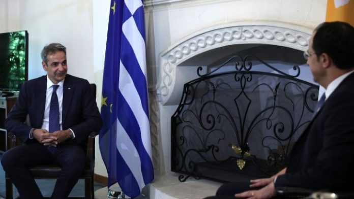 Μητσοτάκης: «Δεν μπορεί να είναι ανεκτή η παρουσία κατοχικού στρατού σε ένα κράτος μέλος της ΕΕ» Μητσοτάκης: «Δεν μπορεί να είναι ανεκτή η παρουσία κατοχικού στρατού σε ένα κράτος μέλος της ΕΕ»