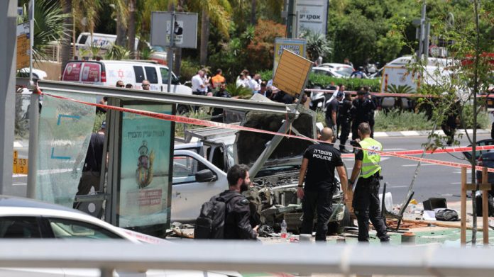 Η Χαμάς ανέλαβε την ευθύνη της επίθεσης με αυτοκίνητο στο Τελ Αβίβ Η Χαμάς ανέλαβε την ευθύνη της επίθεσης με αυτοκίνητο στο Τελ Αβίβ