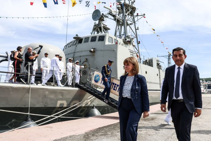 Στη Σκιάθο η ΠτΔ Κατερίνα Σακελλαροπούλου Στη Σκιάθο η ΠτΔ Κατερίνα Σακελλαροπούλου