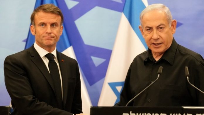 Μακρόν: ”Να πολεμήσει και τη Χαμάς ο Διεθνής Συνασπισμός που μάχεται τον ISIS” Μακρόν: ”Να πολεμήσει και τη Χαμάς ο Διεθνής Συνασπισμός που μάχεται τον ISIS”