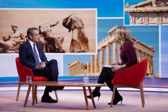 Μητσοτάκης στο BBC: Η κατάσταση με τα Γλυπτά του Παρθενώνα είναι σαν να κόβεις τη Μόνα Λίζα στη μέση Μητσοτάκης στο BBC: Η κατάσταση με τα Γλυπτά του Παρθενώνα είναι σαν να κόβεις τη Μόνα Λίζα στη μέση