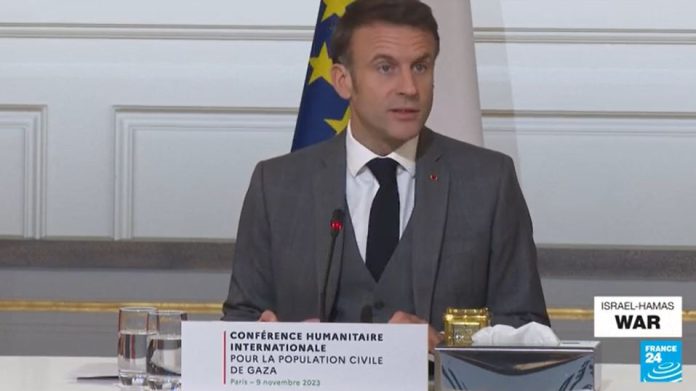 Άνευ όρων απελευθέρωση των ομήρων από τη Χαμάς και κατάπαυση του πυρός στη Γάζα ζήτησε ο Μακρόν Άνευ όρων απελευθέρωση των ομήρων από τη Χαμάς και κατάπαυση του πυρός στη Γάζα ζήτησε ο Μακρόν