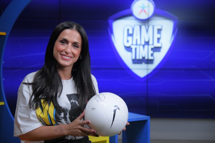 H Χριστίνα Σάλτη στο GAME TIME H Χριστίνα Σάλτη στο GAME TIME