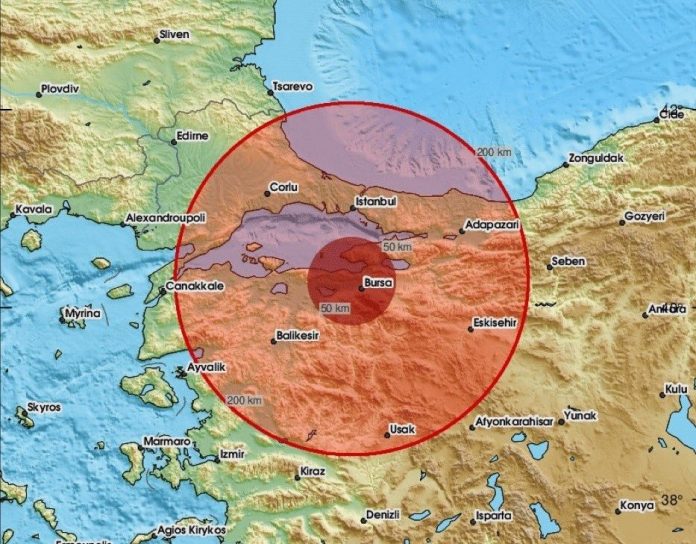 Τουρκία: Η δόνηση στη Θάλασσα του Μαρμαρά προκλήθηκε από ρήγμα διαφορετικό από εκείνο που θα προκαλέσει μεγάλο σεισμό στην Κωνσταντινούπολη Τουρκία: Η δόνηση στη Θάλασσα του Μαρμαρά προκλήθηκε από ρήγμα διαφορετικό από εκείνο που θα προκαλέσει μεγάλο σεισμό στην Κωνσταντινούπολη