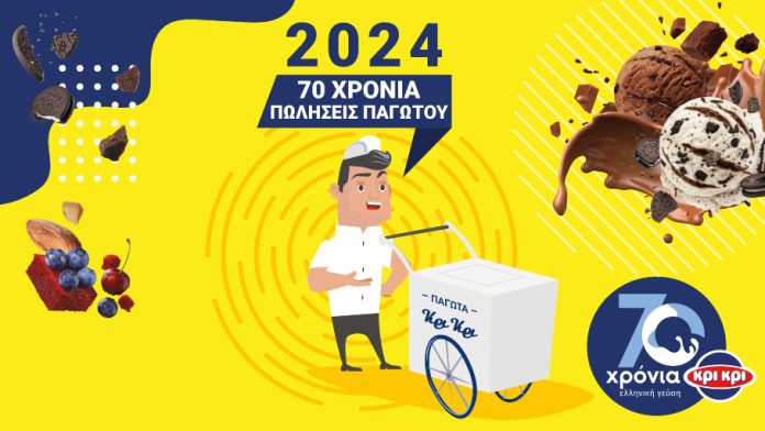Κρι Κρι: Γιόρτασε 70 χρόνια λειτουργίας και παραγωγής παγωτού Κρι Κρι: Γιόρτασε 70 χρόνια λειτουργίας και παραγωγής παγωτού