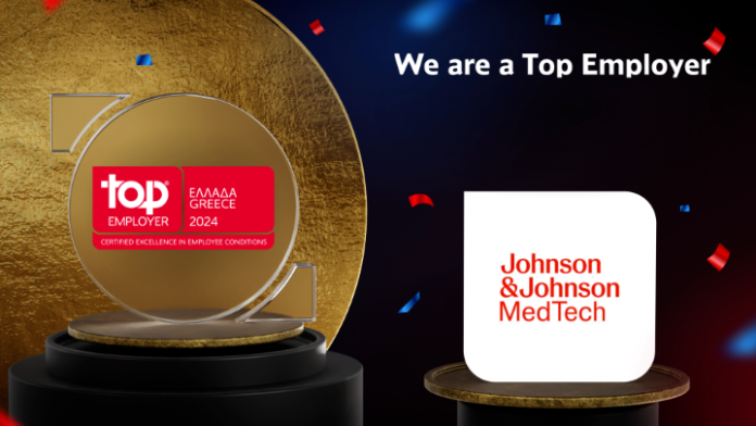 Johnson & Johnson MedTech: Αναδείχθηκε ως ο κορυφαίος Εργοδότης στην Ελλάδα για τρίτη συνεχή χρονιά Johnson & Johnson MedTech: Αναδείχθηκε ως ο κορυφαίος Εργοδότης στην Ελλάδα για τρίτη συνεχή χρονιά