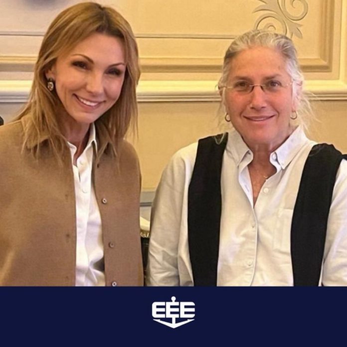 Η Πρόεδρος της Ε.Ε.Ε. Μελίνα Τραυλού συναντήθηκε με την Ανώτερη Σύμβουλο Sue Biniaz Η Πρόεδρος της Ε.Ε.Ε. Μελίνα Τραυλού συναντήθηκε με την Ανώτερη Σύμβουλο Sue Biniaz