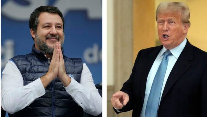 Σαλβίνι: Συνεχάρη τον Τραμπ και ελπίζει σε «μια αλλαγή» στο Λευκό Οίκο Σαλβίνι: Συνεχάρη τον Τραμπ και ελπίζει σε «μια αλλαγή» στο Λευκό Οίκο