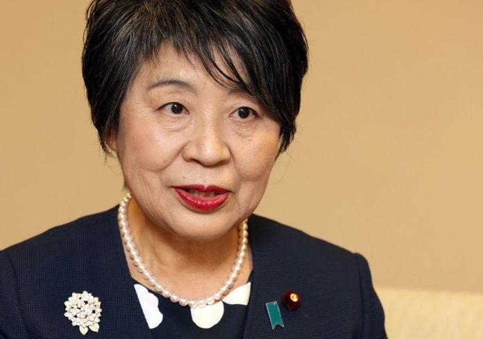 Japanese Minister of Foreign Affairs Yoko Kamikawa