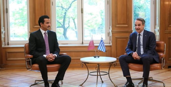 Ενίσχυση των σχέσεων Ελλάδας και Κατάρ με την υπογραφή δυο νέων συμφωνιών (video) Ενίσχυση των σχέσεων Ελλάδας και Κατάρ με την υπογραφή δυο νέων συμφωνιών (video)