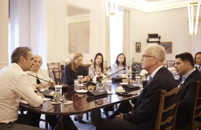 Συνάντηση Μητσοτάκη με αντιπροσωπεία του αμερικανικού Κογκρέσου Συνάντηση Μητσοτάκη με αντιπροσωπεία του αμερικανικού Κογκρέσου
