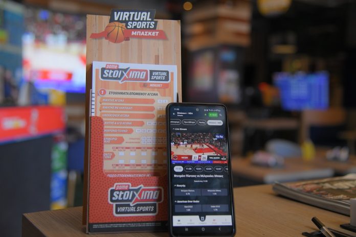Πάμε Στοίχημα Virtual NBA με πραγματικά στιγμιότυπα αποκλειστικά στα καταστήματα ΟΠΑΠ Πάμε Στοίχημα Virtual NBA με πραγματικά στιγμιότυπα αποκλειστικά στα καταστήματα ΟΠΑΠ