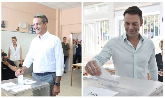 Ευρωεκλογές 2024: Ψήφισαν Μητσοτάκης και Κασσελάκης Ευρωεκλογές 2024: Ψήφισαν Μητσοτάκης και Κασσελάκης
