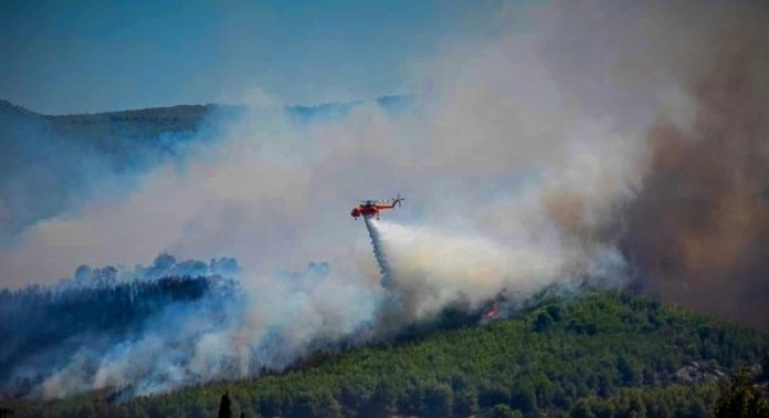Πυρκαγιά στην Αττική: Νέο 112 για εκκένωση της Νέας Πεντέλης προς Χαλάνδρι Πυρκαγιά στην Αττική: Νέο 112 για εκκένωση της Νέας Πεντέλης προς Χαλάνδρι
