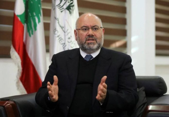 Lebanese Public Health Health Minister Firas Abiad