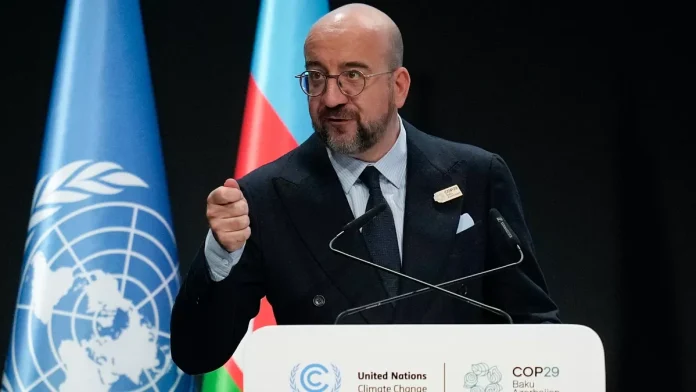 Σαρλ Μισέλ: Η ΕΕ θα αυξήσει την υποστήριξη για το κλίμα στα 31 δισ. δολάρια Σαρλ Μισέλ: Η ΕΕ θα αυξήσει την υποστήριξη για το κλίμα στα 31 δισ. δολάρια