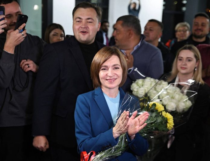 Οι Ευρωπαίοι ηγέτες συγχαίρουν την Σαντού της Μολδαβίας για την επανεκλογή της Οι Ευρωπαίοι ηγέτες συγχαίρουν την Σαντού της Μολδαβίας για την επανεκλογή της