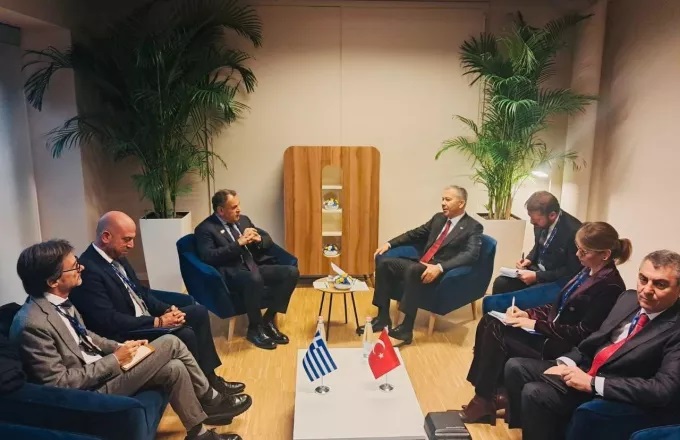 Συνάντηση Παναγιωτόπουλου με τον υπουργό Εσωτερικών της Τουρκίας για το μεταναστευτικό Συνάντηση Παναγιωτόπουλου με τον υπουργό Εσωτερικών της Τουρκίας για το μεταναστευτικό