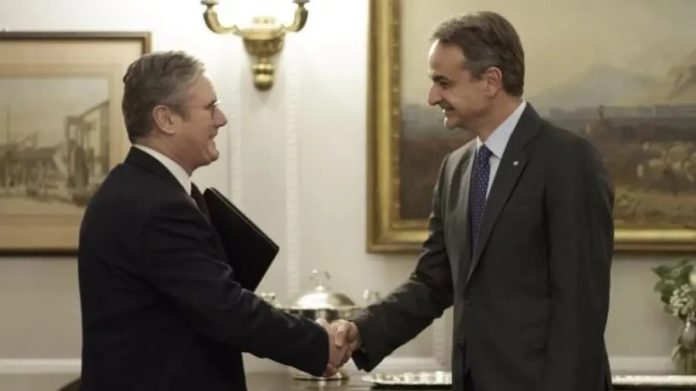 Συνάντηση Μητσοτάκη – Στάρμερ την Τρίτη Συνάντηση Μητσοτάκη – Στάρμερ την Τρίτη