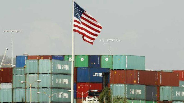 US goods trade deficit